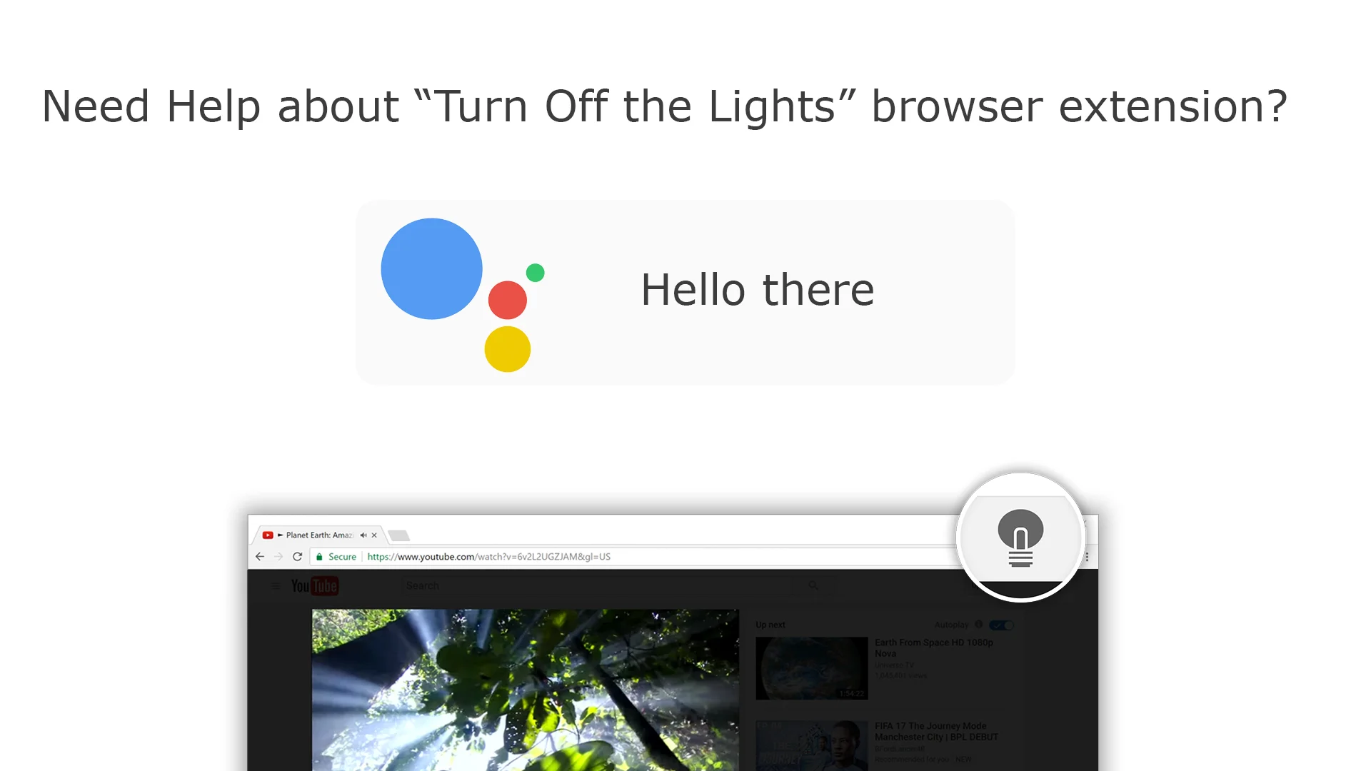 Google turn store on the lights