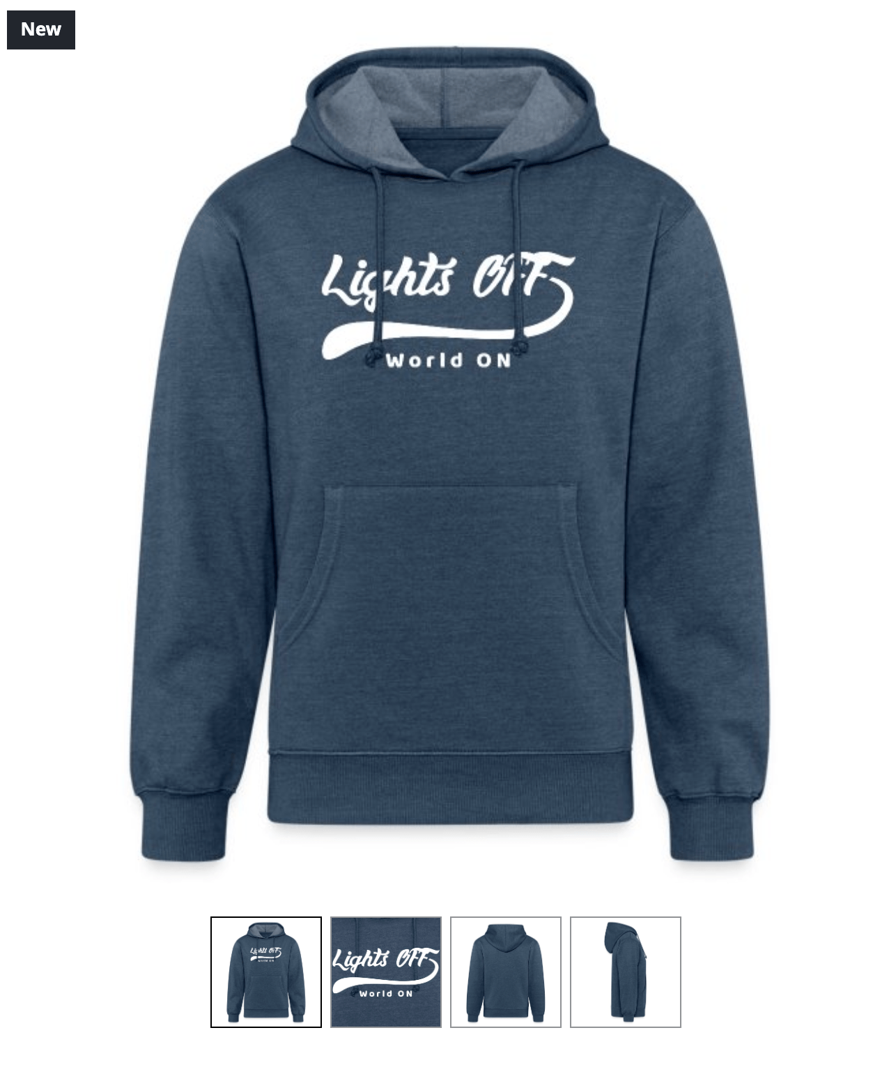 Turn Off the Lights merch - Lights Off, World On