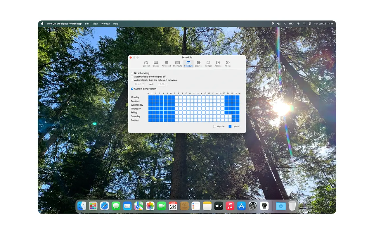 Turn Off the Lights for Desktop Mac Screen 4