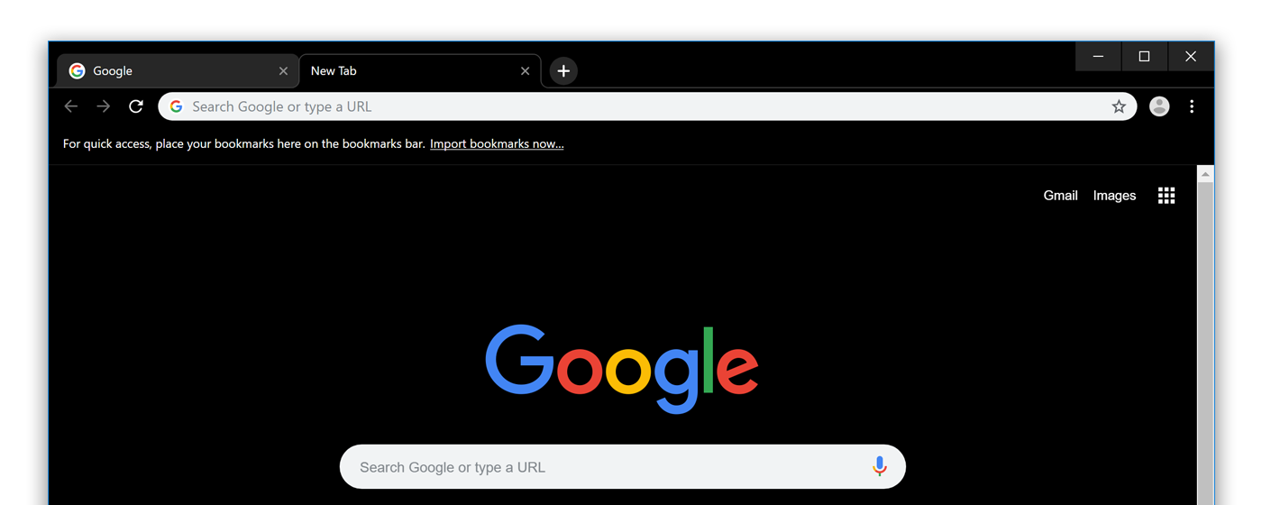 Browser Theme The Best Black theme for your Google Chrome