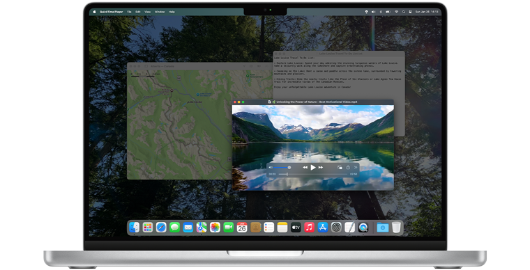 Macbook pro retina with Turn Off the Lights for Desktop app