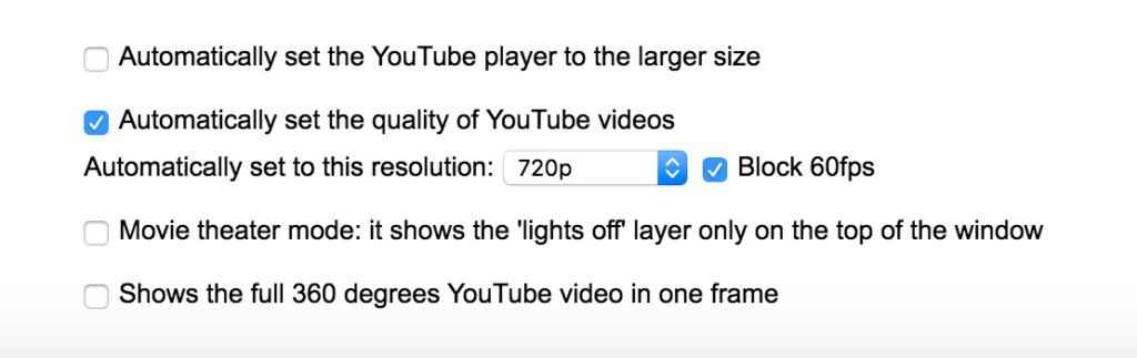 How Enable The Block 60fps Feature In Turn Off The Lights Extension