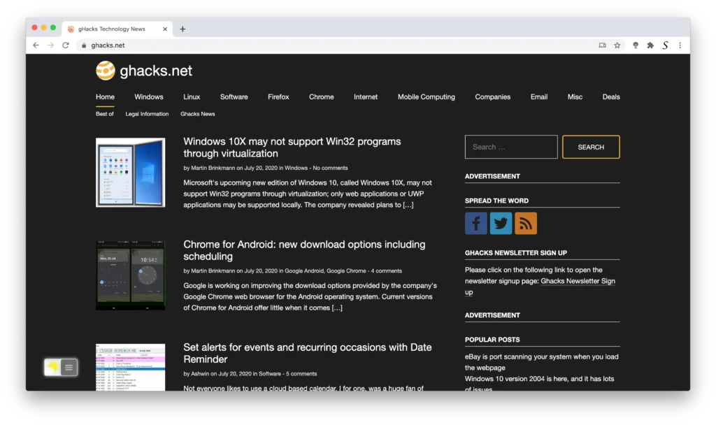 How to identify fonts on any webpage without using an extension in Firefox  and Chrome - gHacks Tech News