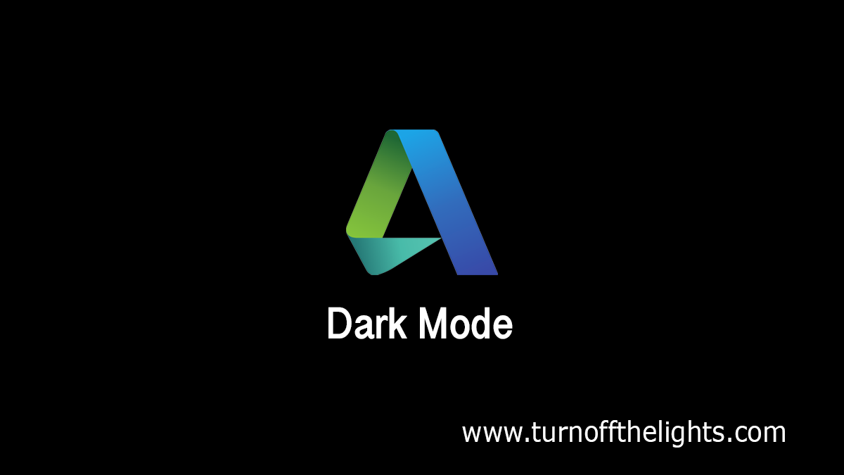 How to set Autodesk dark mode in 3 very easy steps?