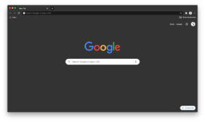how to make google chrome dark theme full screen windows 10