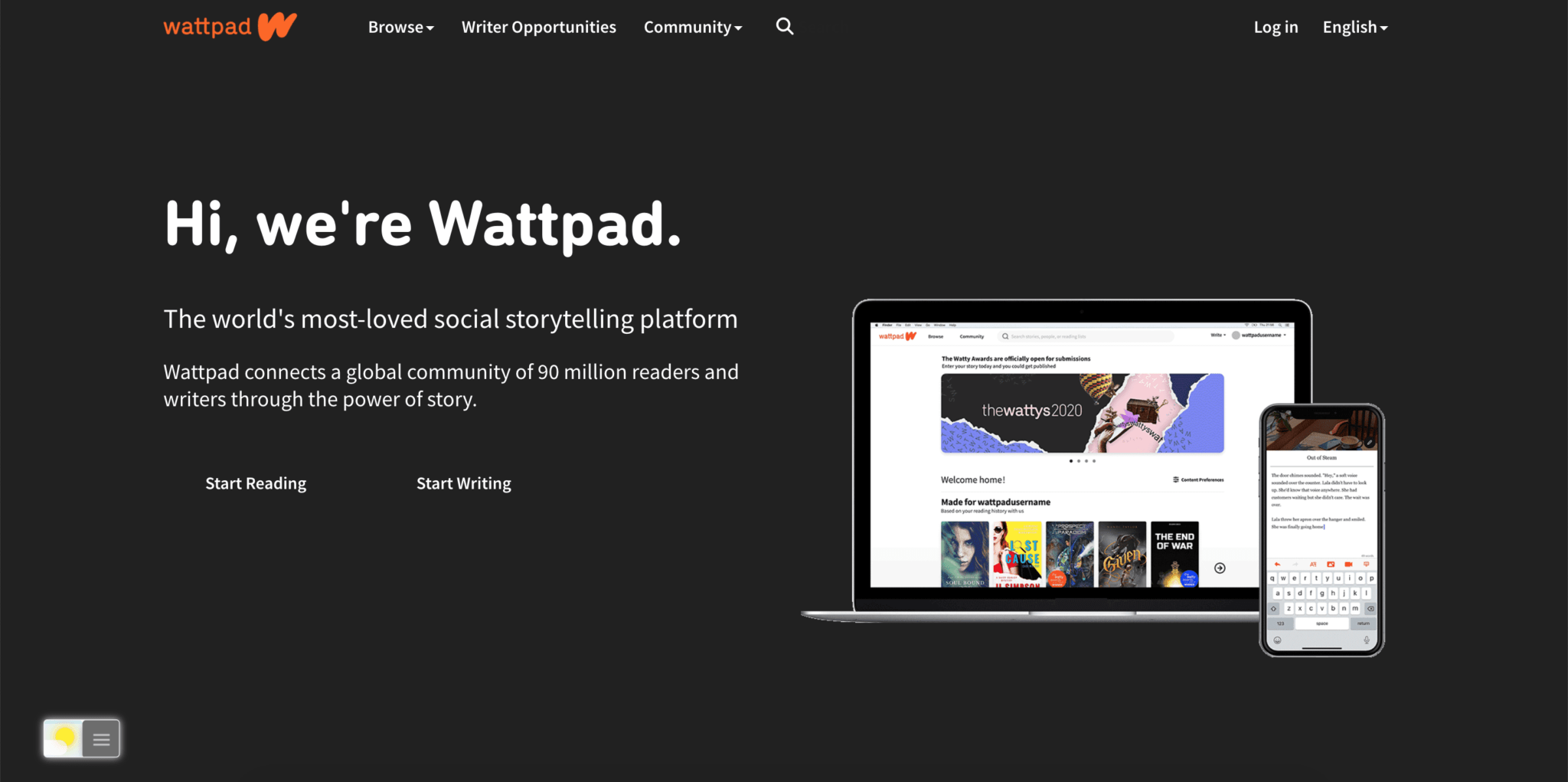 如何用 3 个简单步骤启用 Wattpad 黑暗模式？