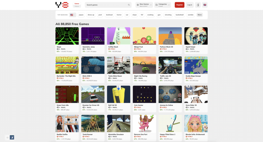 Android Apps by Y8.com on Google Play